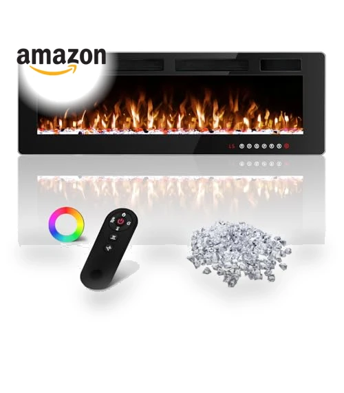 Ultra-Thin Electric Fireplace Insert — Electric Heating Solutions, Tornivk