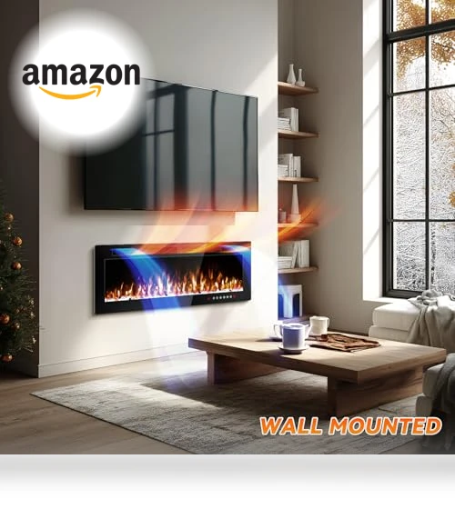 Ultra-Thin Electric Fireplace Insert — Electric Heating Solutions, Tornivk