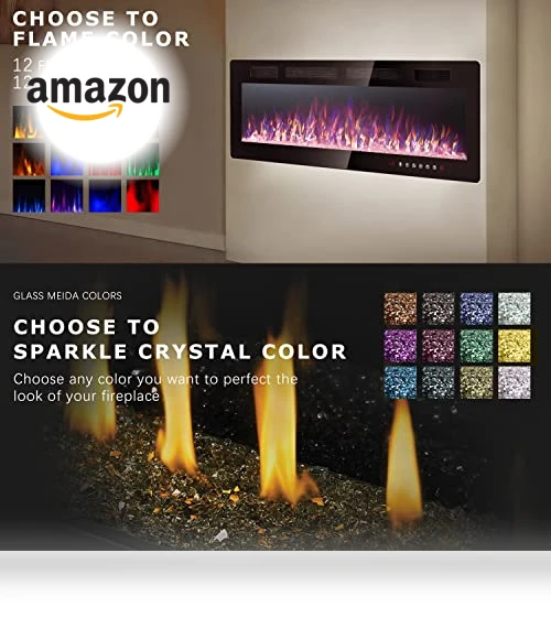 Ultra-Thin Electric Fireplace — Electric Heating Solutions, VITESSE