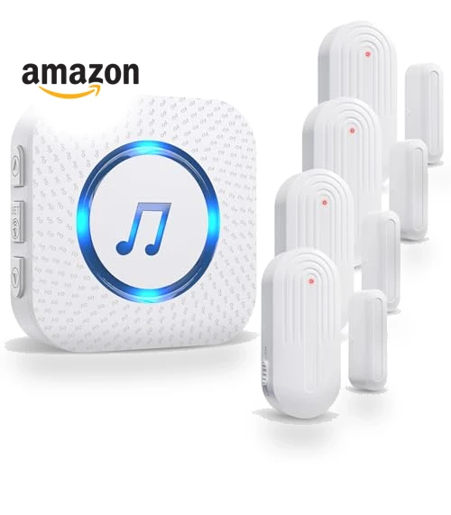 Wireless Door Chime with Entry Alarm — Kits, SanJie