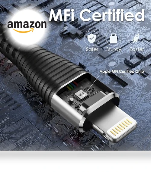 Extra Long iPhone Charger Cord — Cables, ohbox