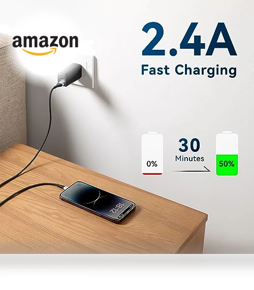 Extra Long iPhone Charger Cord — Cables, ohbox