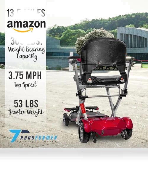 Folding Mobility Scooter — Electric Self-Balancing Scooters, Enhance Mobility