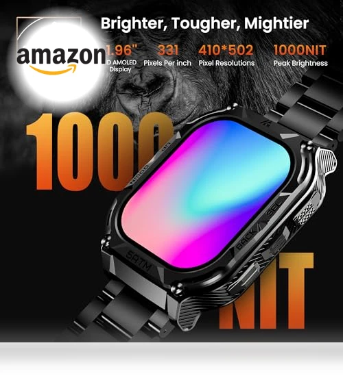 GPS Smart Watch — Smartwatches, AMAZTIM