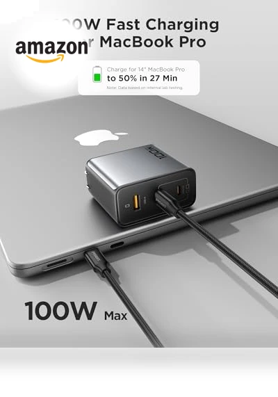 100W USB C Charger — Chargers, Pisen