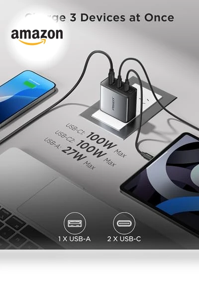 100W USB C Charger — Chargers, Pisen