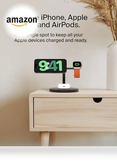 3-in-1 Wireless Charging Station — Chargers, Belkin