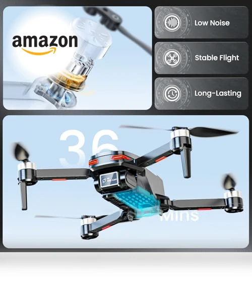 4K Camera Drone with Brushless Motor — Drones, HOFMOC
