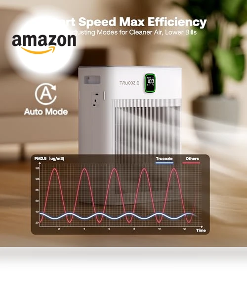 Air Purifier for Home — Activated Carbon Air Purifiers, Trucozie Home