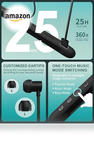 Air Tube Bluetooth Headphones — In-Ear Headphones, cwuiga