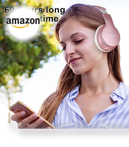 Bluetooth Headphones Over-Ear — In-Ear Headphones, JOMILIN