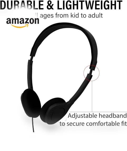 Bulk Classroom Student Headphones — In-Ear Headphones, Maeline