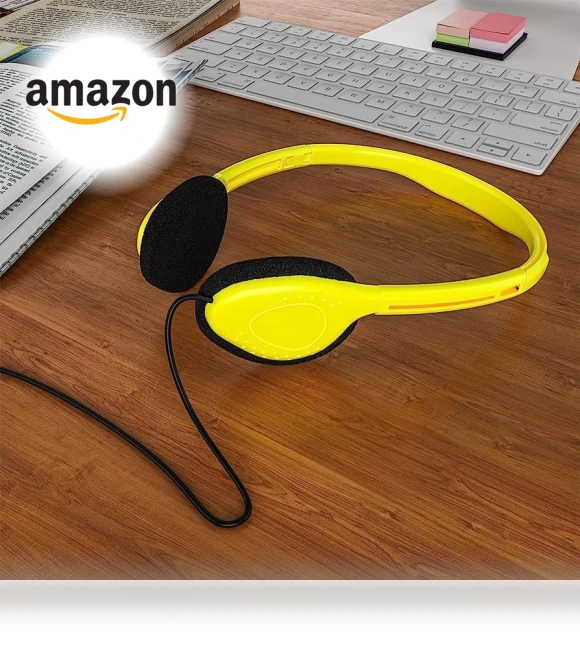 Bulk Classroom Student Headphones — In-Ear Headphones, Maeline
