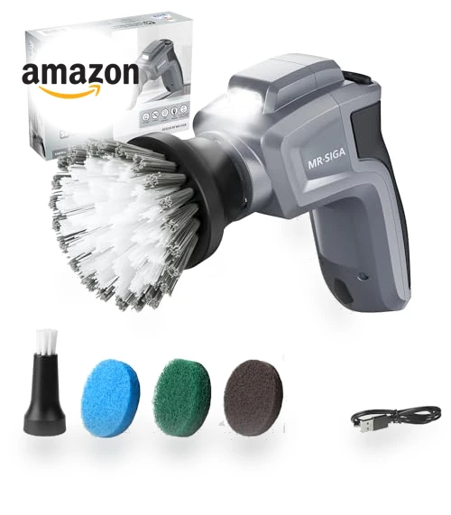Electric Spin Scrubber — Brushes, MR.SIGA