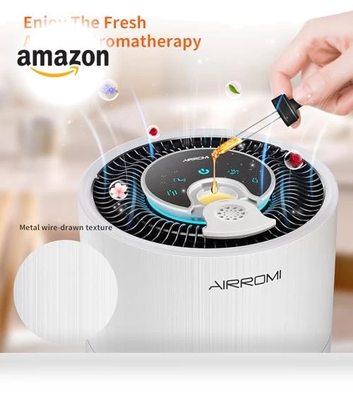 HEPA Air Purifier — Activated Carbon Air Purifiers, AIRROMI