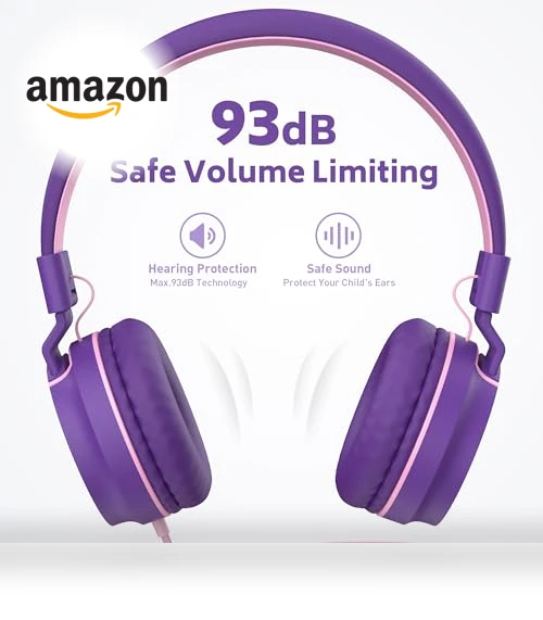 Kids Headphones Bulk 10-Pack for K-12 School Classroom — In-Ear Headphones, AILIHEN