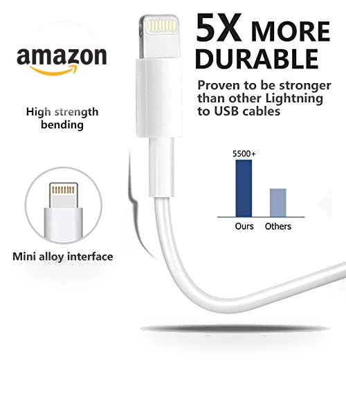 Lightning to USB Charging Cable — Cables, MAILESI