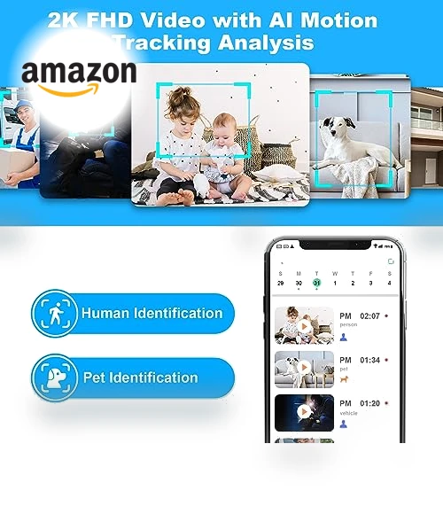 Pan/Tilt Security Camera — Baby Monitors, Cloarks