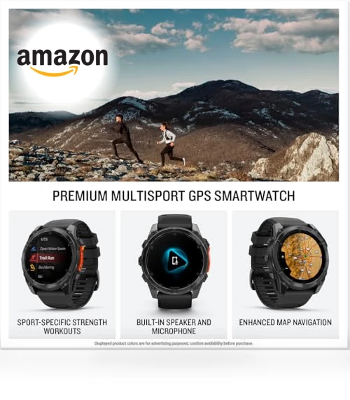 Premium Multisport GPS Smartwatch — GPS Units, Garmin