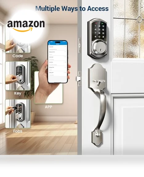 Smart Front Door Lock Set — Smart Home Security, Veise