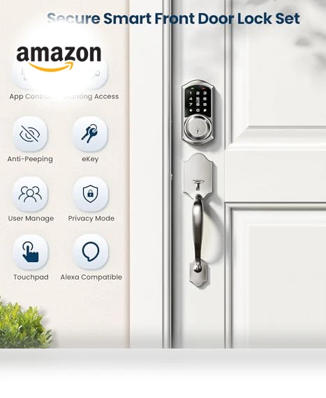 Smart Front Door Lock Set — Smart Home Security, Veise