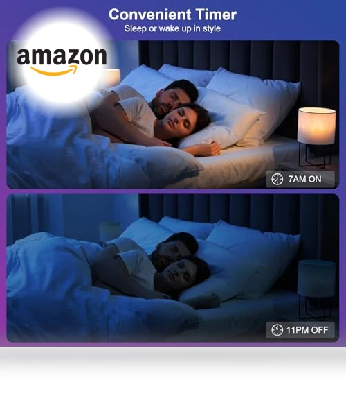 Smart Light Bulbs 2 Pack — LED, FRIDEKO HOME