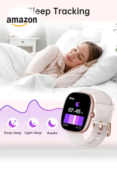 Smart Watch with Fitness Tracker — Smartwatches, HUAKUA