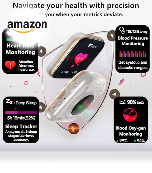 Smart Watch with Health and Fitness Tracking — Smartwatches, MorePro
