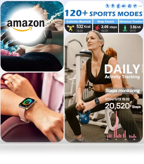 Smart Watch with Health and Fitness Tracking — Smartwatches, MorePro