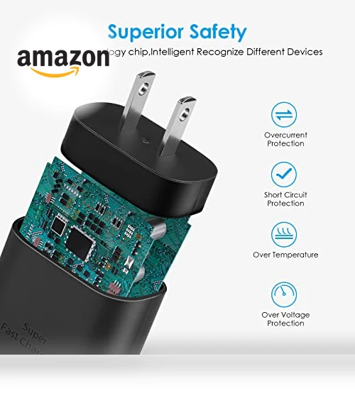 USB-C Fast Charger Block with C-to-C Cable — Chargers, Shenzhen Yijiapin Trading Co., Ltd.