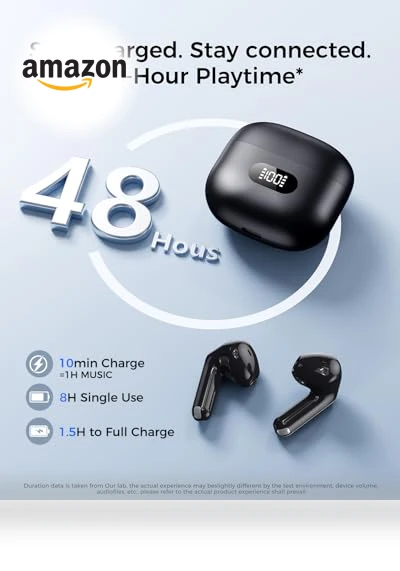 Wireless Earbuds with Immersive Surround Sound — In-Ear Headphones, Shenzhen Daximen Import and Export Trading Co., LTD