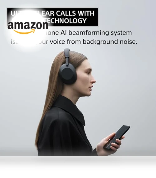 Wireless Noise Canceling Headphones — Over-Ear Headphones, Sony