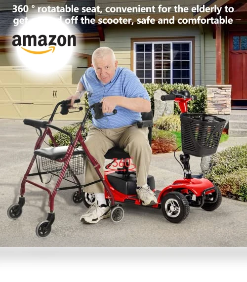 4 Wheel Mobility Scooter — Electric Self-Balancing Scooters, FERBAM