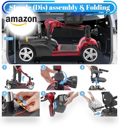 4 Wheels Mobility Scooter — Mobility Scooters, Ecomobi