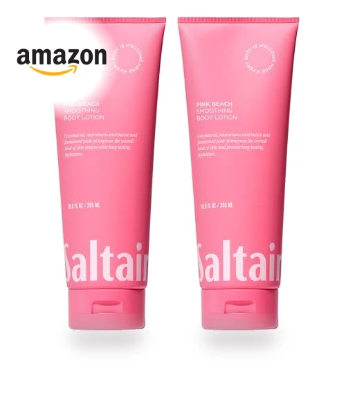 Body Lotion - 2 Pack Moisturizing Lotion For Dry Skin — Nourishing Body Creams, Saltair