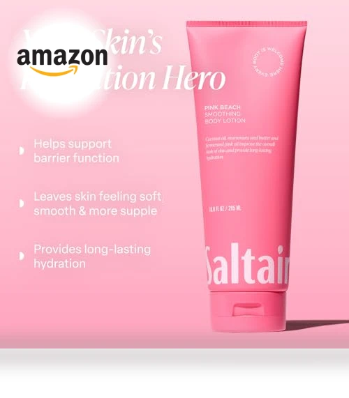 Body Lotion - 2 Pack Moisturizing Lotion For Dry Skin — Nourishing Body Creams, Saltair