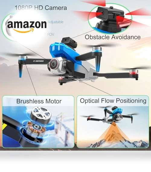 Brushless Drone with Camera — Drones, Weavixol