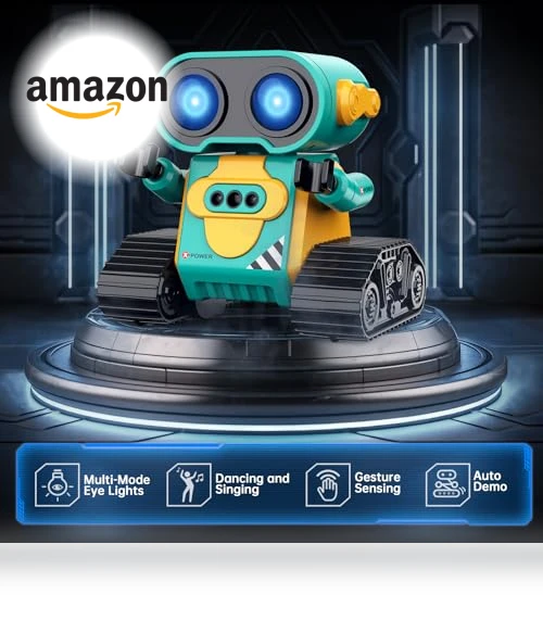 Electronic Pets Robot Toy — Interactive Animal Companions, Hamourd