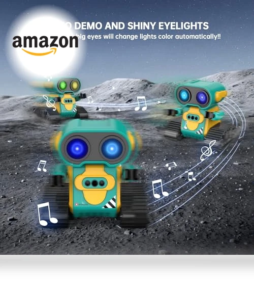 Electronic Pets Robot Toy — Interactive Animal Companions, Hamourd