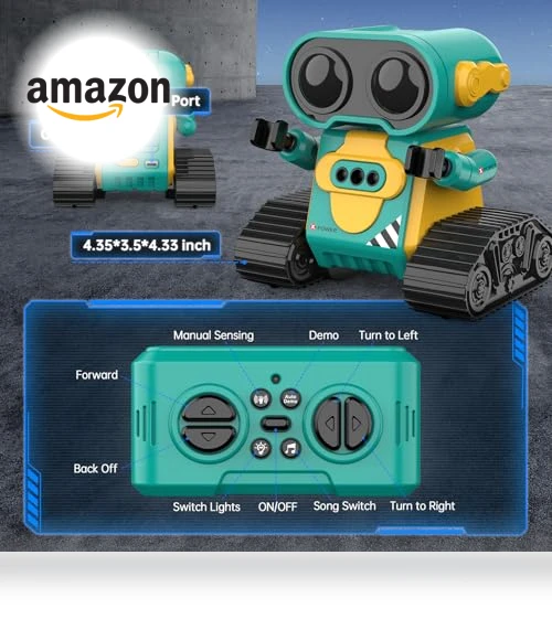 Electronic Pets Robot Toy — Interactive Animal Companions, Hamourd