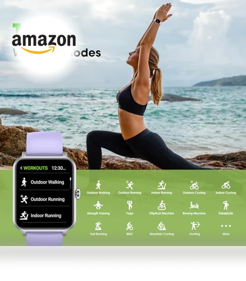 Fitness Tracker Smart Watch — Smartwatches, LIVIKEY