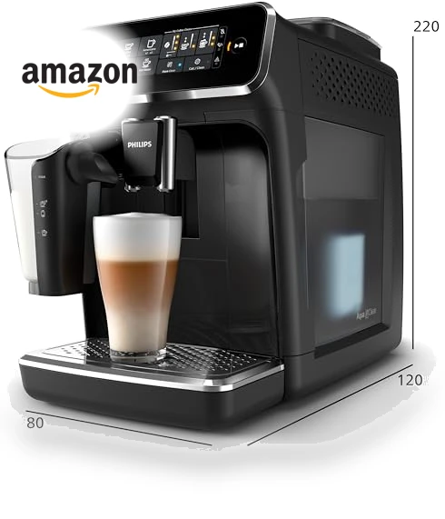 Fully Automatic Espresso Machine with LatteGo Milk Frother — Coffee & Espresso Combos, Philips
