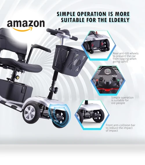 Mobility Scooter for Adults — Electric Self-Balancing Scooters, SUNDERWELL