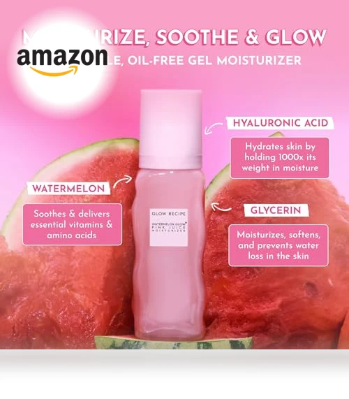 Pink Juice Water Gel Face Moisturizer — Facial Sprays, Glow Recipe