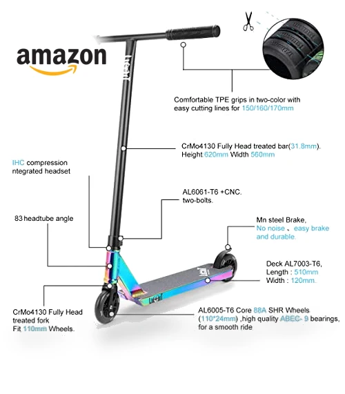 Professional Scooter-Trick Scooter — Stunt Scooters, Limit