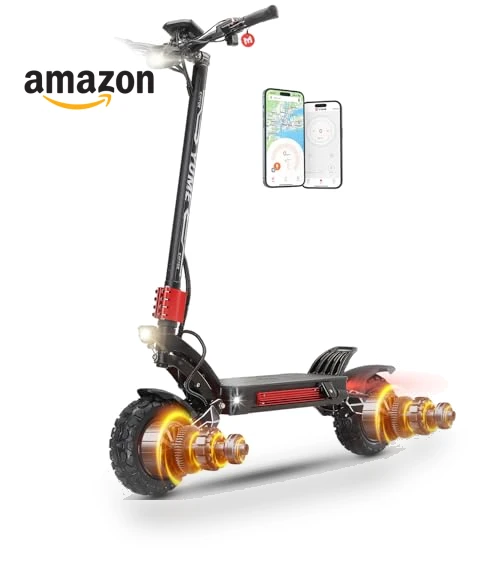 Raptor 6000W Motor Scooter — Electric Self-Balancing Scooters, M YUME SCOOTER