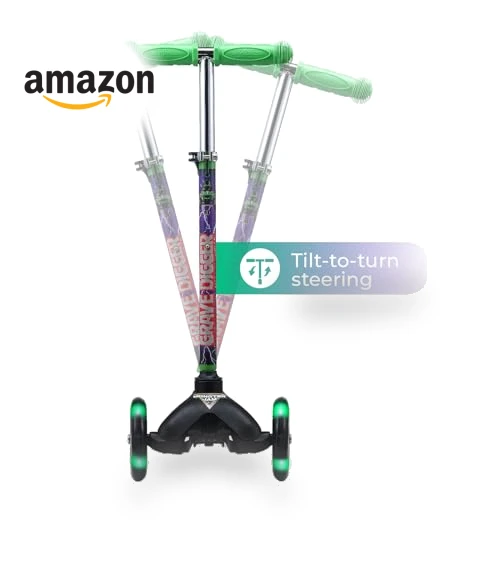 Self Balancing Kick Scooter with Light Up Wheels — Electric Vehicles, Voyager