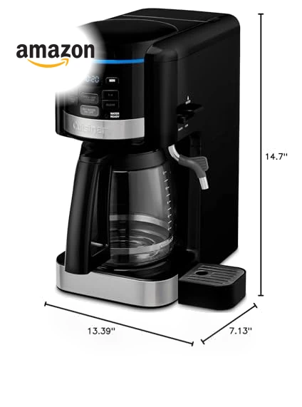 12-Cup Programmable Coffeemaker & Hot Water System — Coffee Makers, Cuisinart
