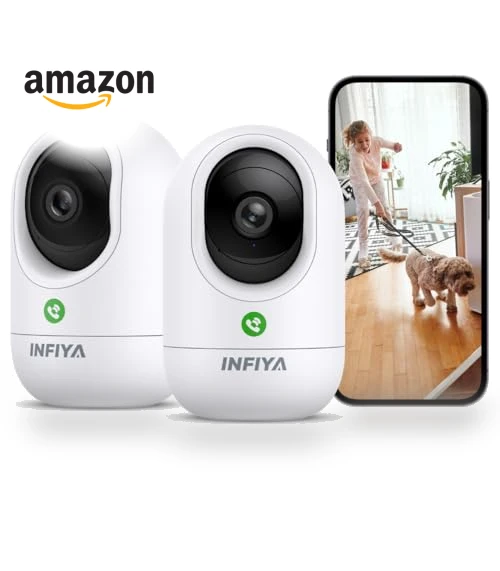 360 Security Camera Indoor — Smart Home Security, INFIYA