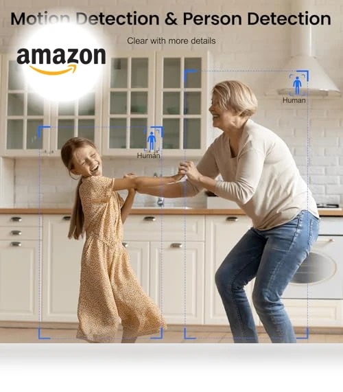 360 Security Camera Indoor — Smart Home Security, INFIYA